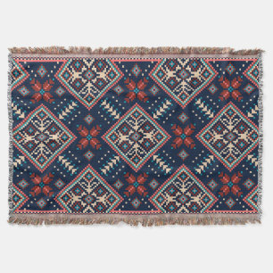 Couverture de motif sans couture ukrainienne