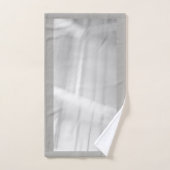 Couverture de neige gris (Serviette à main)