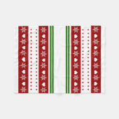 Couverture de Noël confortable, petite 30 po x 40  (Devant (Horizontal))