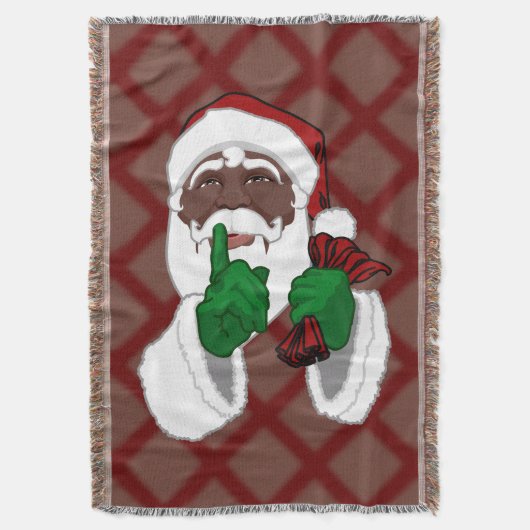 Couverture de Noël Cravate Santa Clause Jeter Couv (devant Vertical)