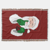 Couverture de Noël Cravate Santa Clause Jeter Couv (Devant)