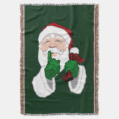 Couverture de Noël Cravate Santa Clause Jeter Couv (devant Vertical)