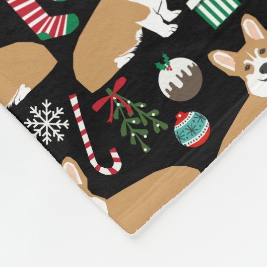 Couverture de Noël de Corgi (Coin)