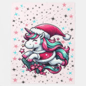 Couverture de Noël de la licorne magique (Devant)
