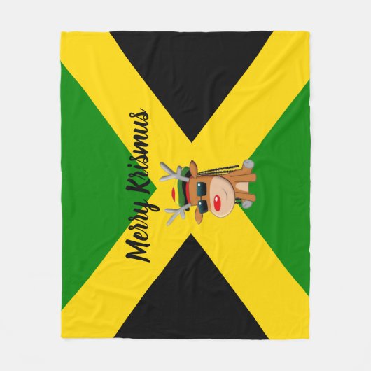 Couverture de Noël des rennes jamaïcains (Devant)