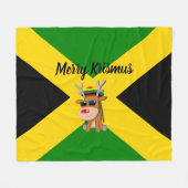 Couverture de Noël des rennes jamaïcains (Devant (Horizontal))