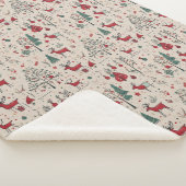 Couverture de Noël des rennes primitifs | Art popu (3/4)