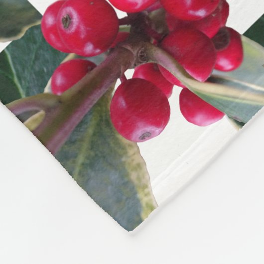 Couverture de Noël européenne Motif Holly (Coin)
