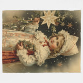Couverture de Noël Whisper Vintage d'hiver (Devant (Horizontal))