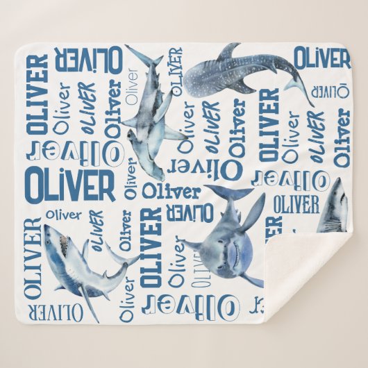 Couverture de nom de garçon personnalisée avec req (Devant (Horizontal))