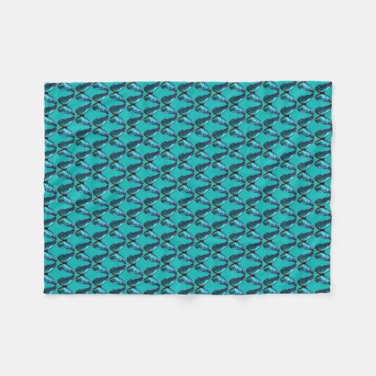 Couverture de papillon bleu Morpho (Devant (Horizontal))
