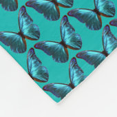 Couverture de papillon bleu Morpho (Coin)