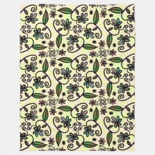 couverture de pétales botaniques