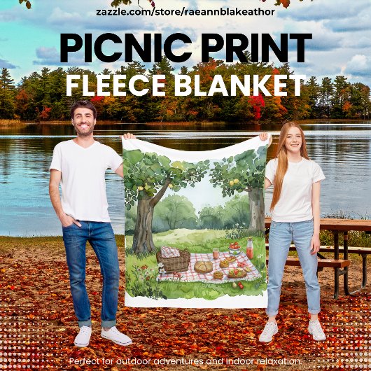 Couverture de pique-nique en polaire