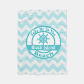 Couverture de plage d'Île de Block (Devant)