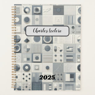 Couverture de plan géométrique moderne