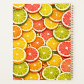 Couverture de planificateur de fruits d'agrumes (Dos)