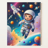 Couverture de planificateur d'espace pour enfants  (Dos)