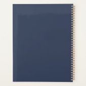 Couverture de planificateur personnalisée pour des (Dos)