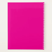Couverture de planner à boule de gomme colorée (Dos)