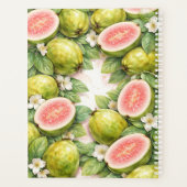 Couverture de planner à l'aquarelle guave  (Dos)