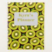 Couverture de planner Fruit de Kiwi (Devant)