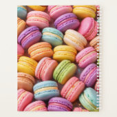 Couverture de planner Macarons Pastel (Dos)