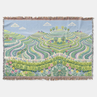 Couverture de plantation de thé Lavande Lime