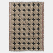 Couverture de Pleine lune sur mesure Lune Jetez le (devant Vertical)