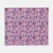 Couverture de poisson rose et violet (Devant (Horizontal))