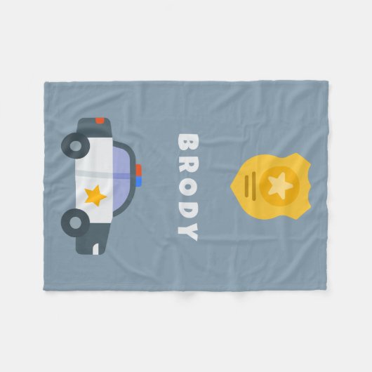 Couverture de police pour enfants - Couverture de  (Devant (Horizontal))