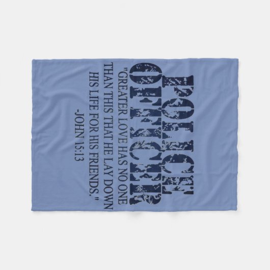 Couverture de prière de police (Devant (Horizontal))