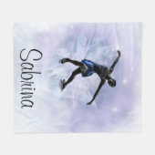 Couverture de princesse Fleece de glace - milieu (Devant (Horizontal))