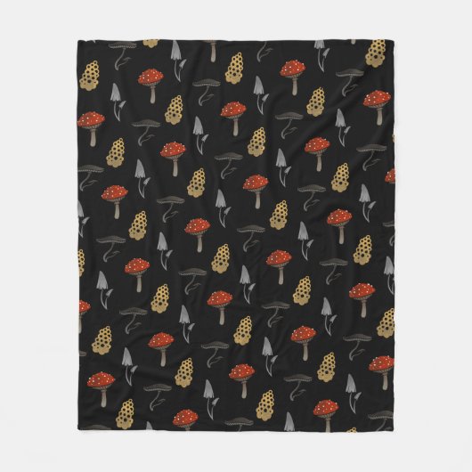 Couverture de récolte de champignons - Noir polair (Devant)