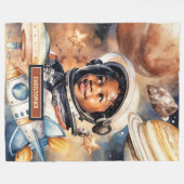 Couverture de roquette de Black Boys Aquarelle de  (Devant (Horizontal))