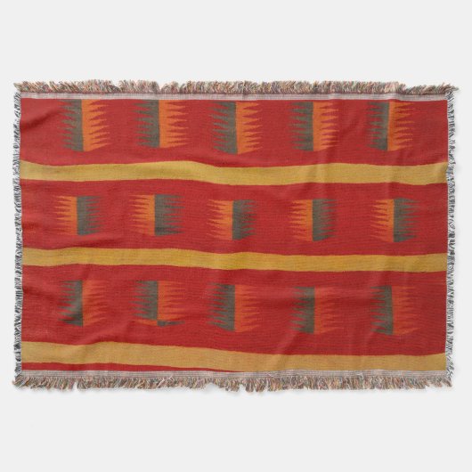 COUVERTURE DE SELLE À CHEVAL NAVAJO 1890 ART INTEM (Devant)