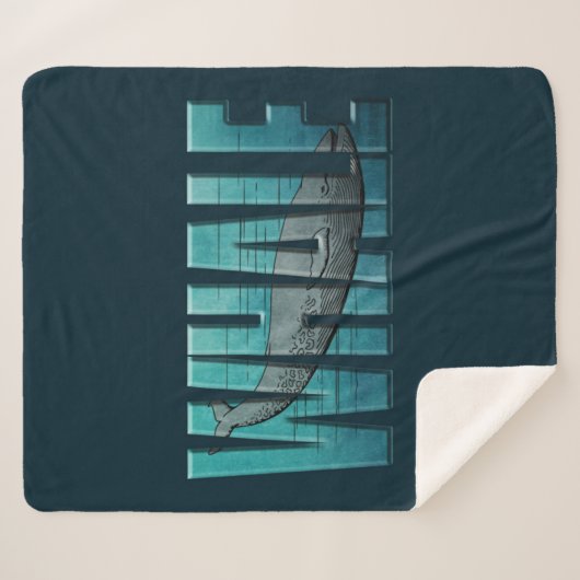 couverture de sherpa de baleine (Devant (Horizontal))