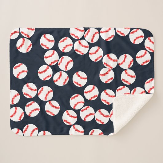 Couverture de Sherpa de base-ball (Devant (Horizontal))
