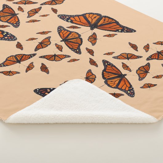 Couverture de Sherpa de mélange de monarque (3/4)