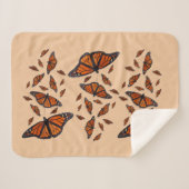 Couverture de Sherpa de mélange de monarque (Devant (Horizontal))