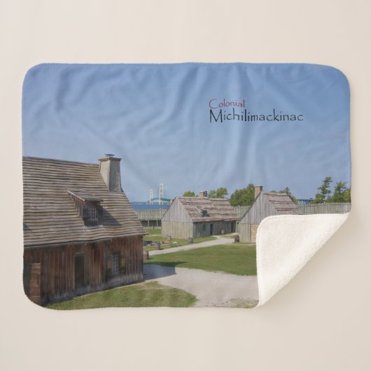 couverture de sherpa de Michilimackinac (Devant (Horizontal))