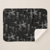 Couverture de Sherpa de noir de Noël de Paris (Devant (Horizontal))