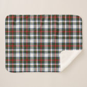 Couverture de Sherpa de plaid de robe de Stewart (Devant (Horizontal))