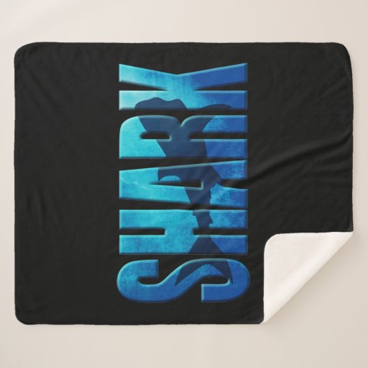 couverture de sherpa requin (Devant (Horizontal))