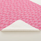 Couverture de Sherpa rose sinistre Vaches Ranch oc (3/4)