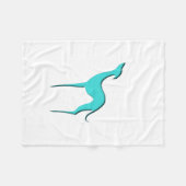 Couverture de silhouette de turquoise de (Devant (Horizontal))