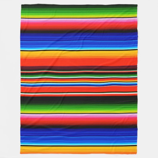 Couverture de style Serape mexicain (Devant)