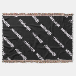 Couverture de style tatouage féroce – Noir et Blan