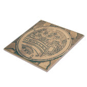 Couverture de trou d'homme et carreau de céramique (Côté)