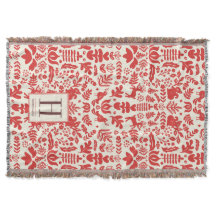 Couverture de vacances pour monogramme d'art popul